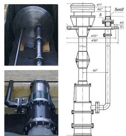 Centrifugal semi-submersible pumps with magnetic couplings